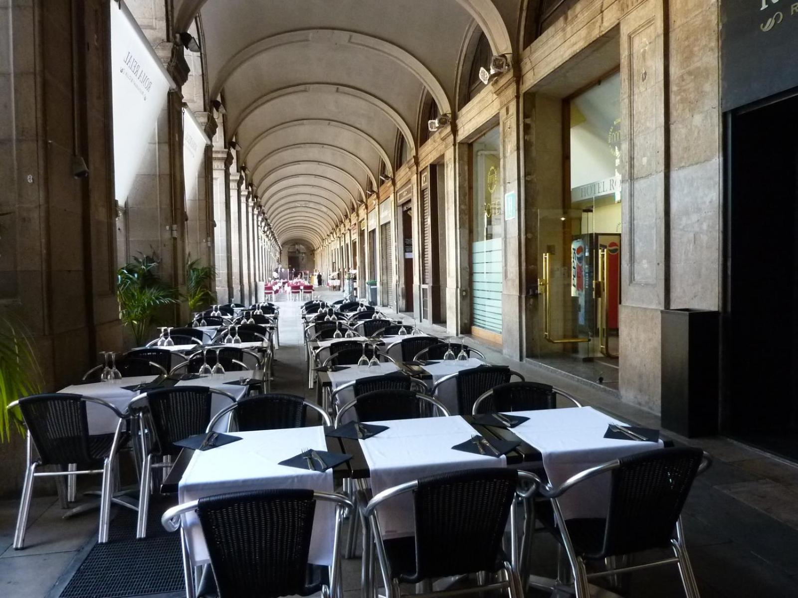 Roma Reial Hotel Barcelona Luaran gambar